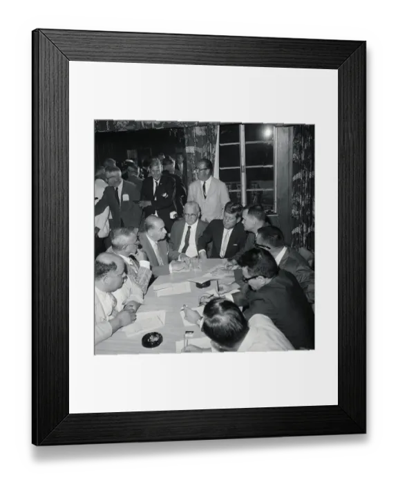 Framed Print : Senator John Kennedy Framed Print : Senator John Kennedy