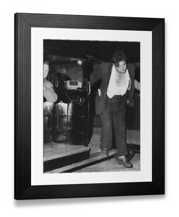 Framed Print : Playwright Brendan Behan