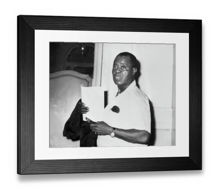 Framed Print : Louis Armstrong Framed Print : Louis Armstrong