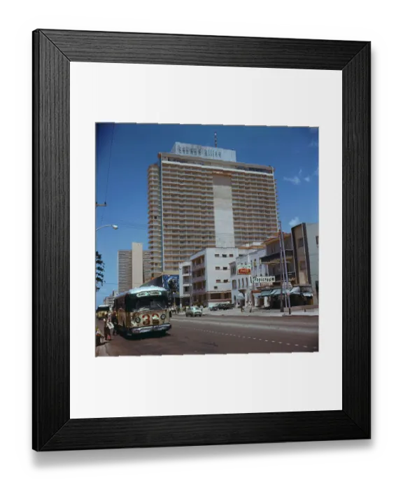 Framed Print : Large Hotel on Havana Street Framed Print : Large Hotel on Havana Street