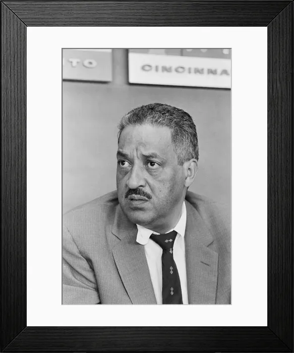 Framed Print : Thurgood Marshall in 1959 Framed Print : Thurgood Marshall in 1959