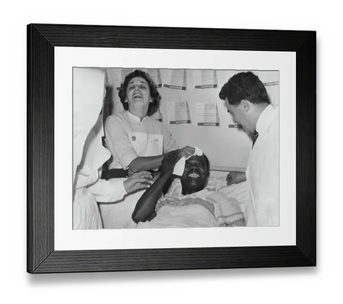 Framed Print : Louis Armstrong on the Mend Framed Print : Louis Armstrong on the Mend