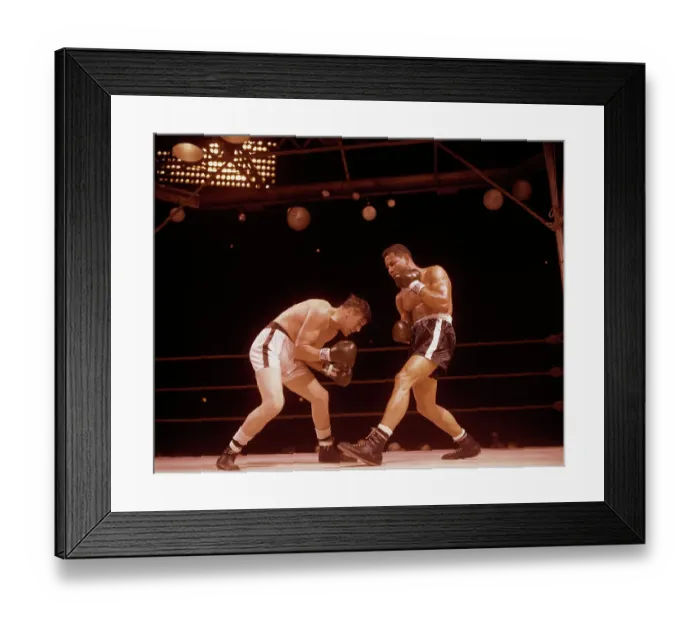 Framed Print : Al Andrews Avoiding Punch Framed Print : Al Andrews Avoiding Punch