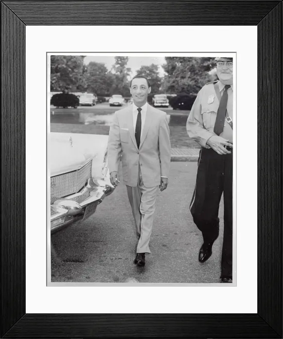 Framed Print : Full Length Portrait of Jockey Eddie Arcaro Framed Print : Full Length Portrait of Jockey Eddie Arcaro