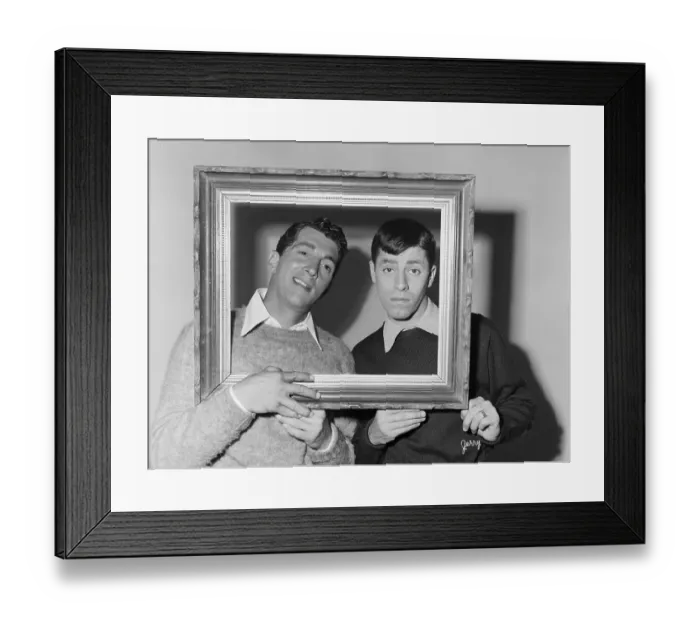 Framed Print : Martin, Lewis In Pose Picture Frame Framed Print : Martin, Lewis In Pose Picture Frame