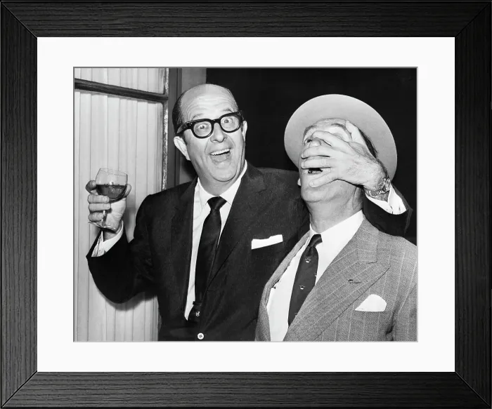 Framed Print : Tommy Trinder And Phil Silvers Framed Print : Tommy Trinder And Phil Silvers