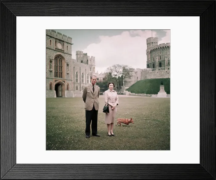 Framed Print : Queen Elizabeth and Prince Philip Framed Print : Queen Elizabeth and Prince Philip