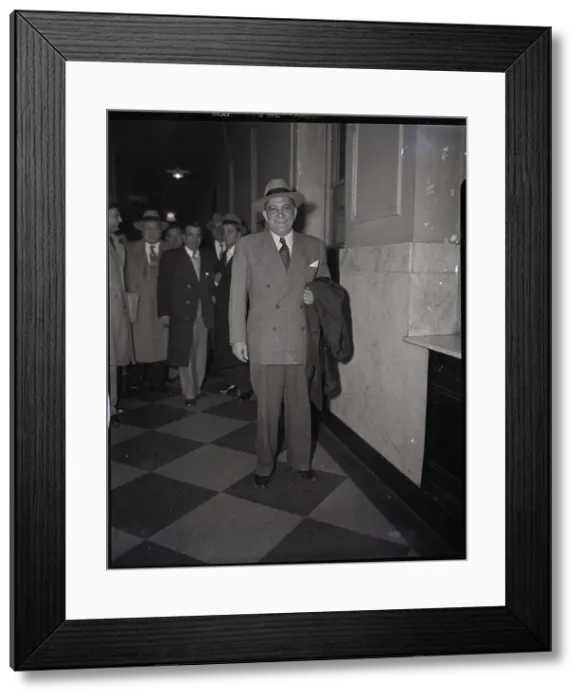 Framed Print : Vito Genovese, Mafia Racketeer Framed Print : Vito Genovese, Mafia Racketeer