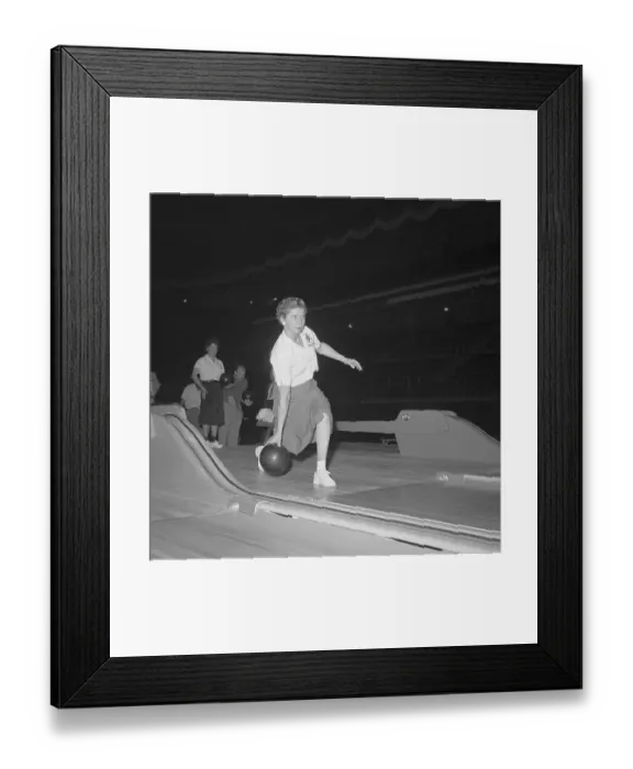 Framed Print : Barbara Craig Bowling