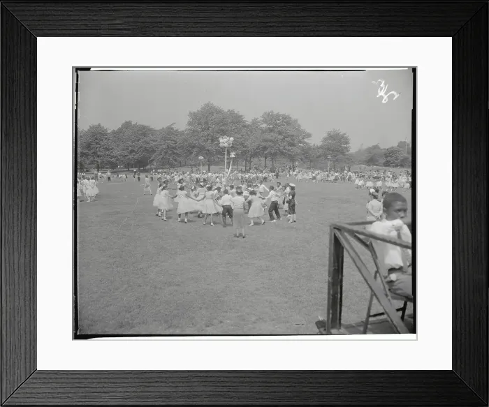 Framed Print : Children Dancing in Central Park Framed Print : Children Dancing in Central Park
