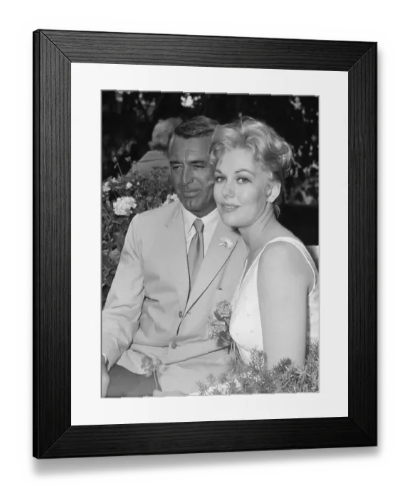 Framed Print : Kim Novak With Cary Grant Framed Print : Kim Novak With Cary Grant