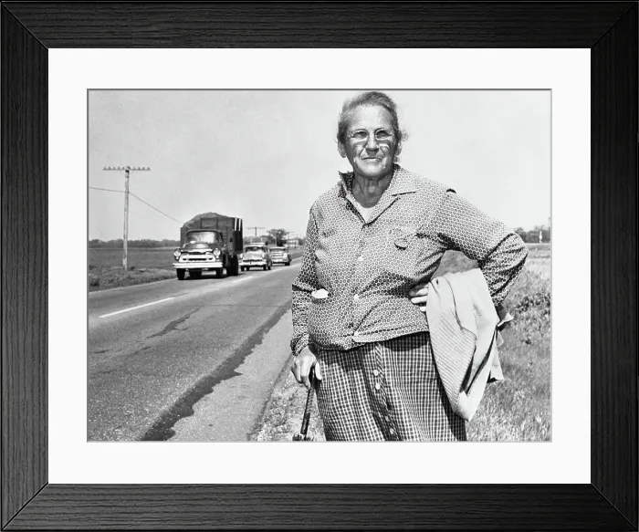 Framed Print : Emma Gatewood Framed Print : Emma Gatewood