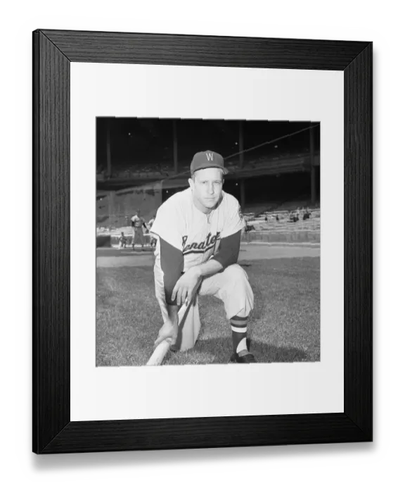 Framed Print : Roy Sievers Posing at Yankee Stadium Framed Print : Roy Sievers Posing at Yankee Stadium