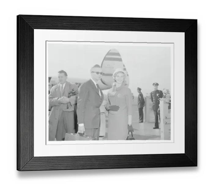 Framed Print : Pia Lindstrom And Lars Schmidt Framed Print : Pia Lindstrom And Lars Schmidt