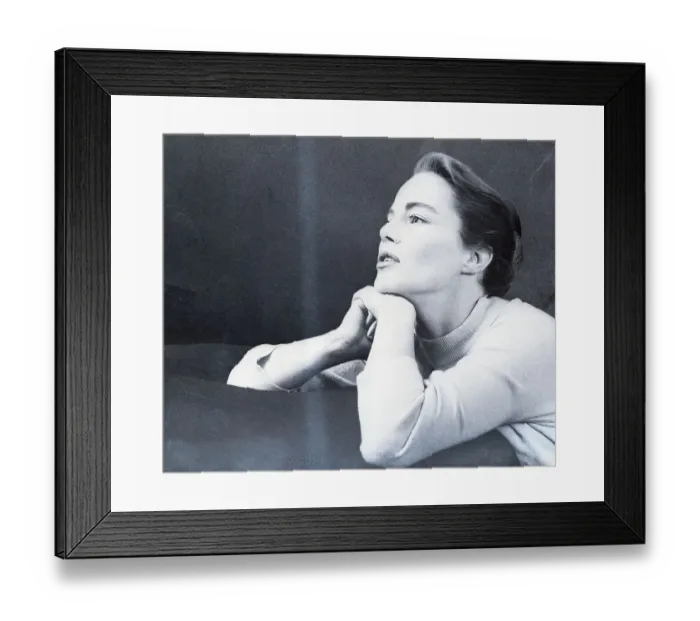 Framed Print : Actress Jocelyn Brando