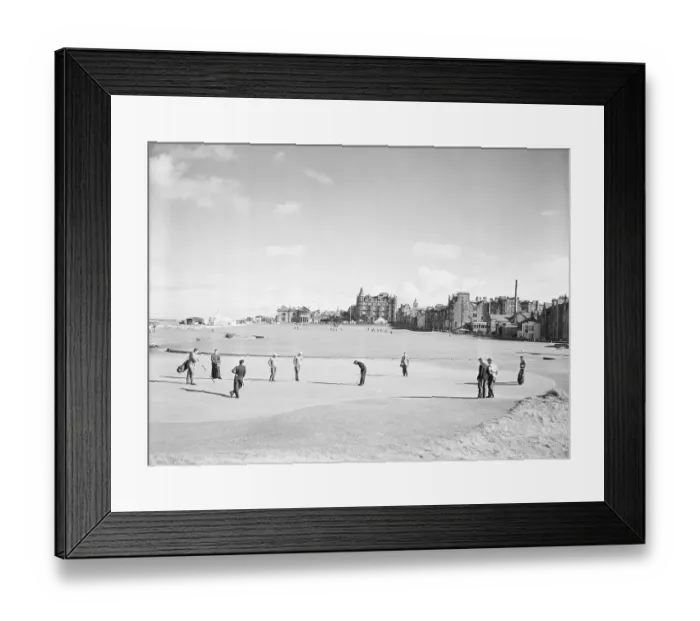 Framed Print : First Green of St. Andrews Golf Course