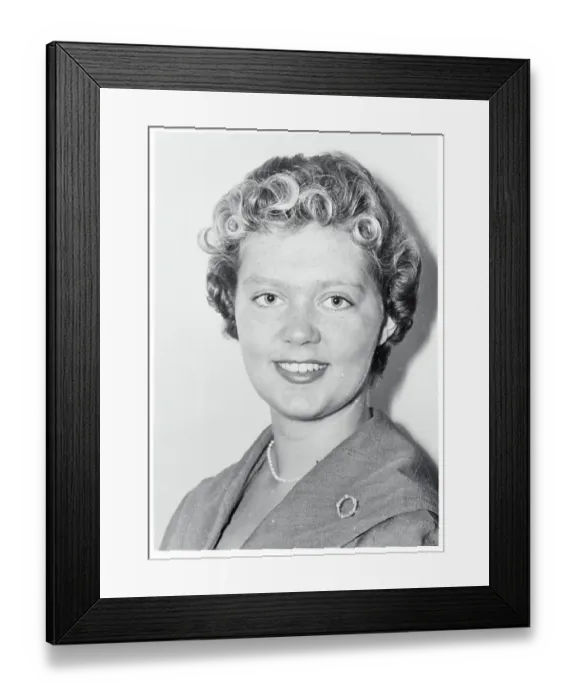 Framed Print : Portrait of Princess Birgitta Framed Print : Portrait of Princess Birgitta