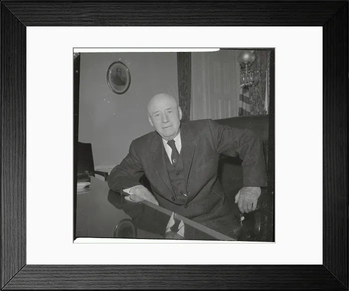 Framed Print : Sam Rayburn Sitting at His Desk Framed Print : Sam Rayburn Sitting at His Desk