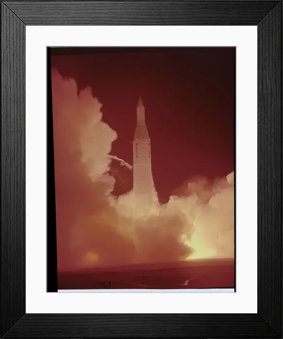 Framed Print : Pioneer IV Launching Off Framed Print : Pioneer IV Launching Off