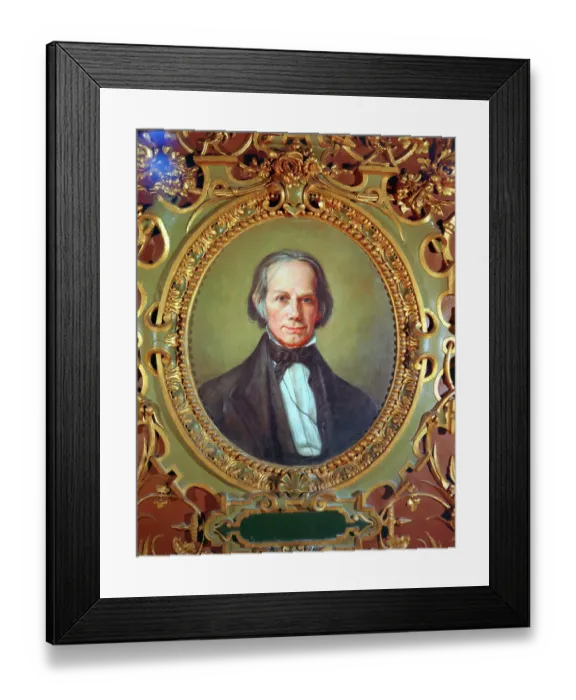 Framed Print : Portrait of Henry Clay Framed Print : Portrait of Henry Clay