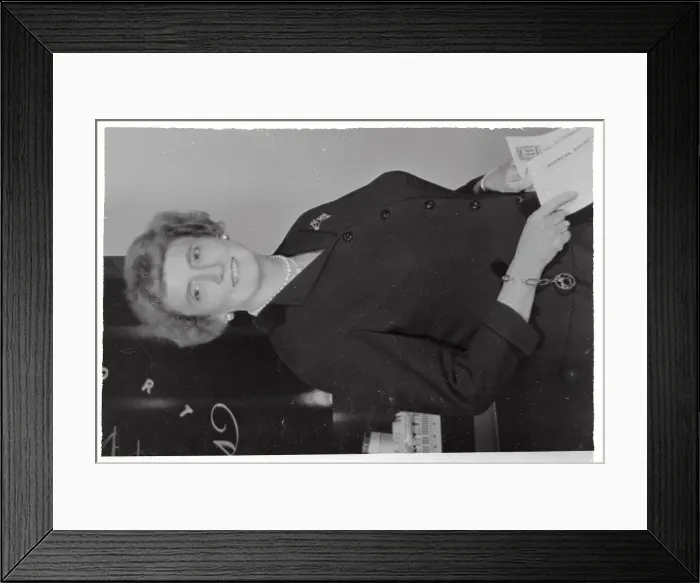 Framed Print : Chairman of American Export Lines Josephine Bay Framed Print : Chairman of American Export Lines Josephine Bay