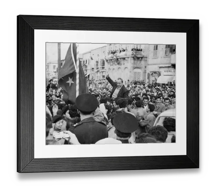 Framed Print : Doctor Kutchuk Carried on Shoulders Framed Print : Doctor Kutchuk Carried on Shoulders