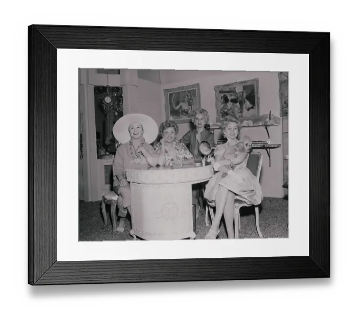 Framed Print : The Gabors Framed Print : The Gabors