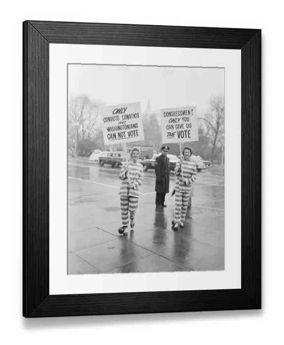 Framed Print : Picketing for Home Rule Framed Print : Picketing for Home Rule