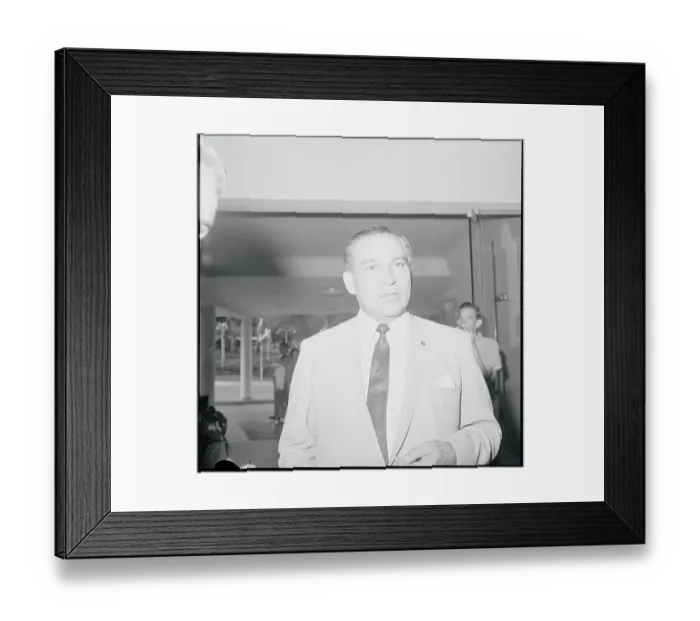Framed Print : Fulgencio Batista Taking a Stroll Framed Print : Fulgencio Batista Taking a Stroll