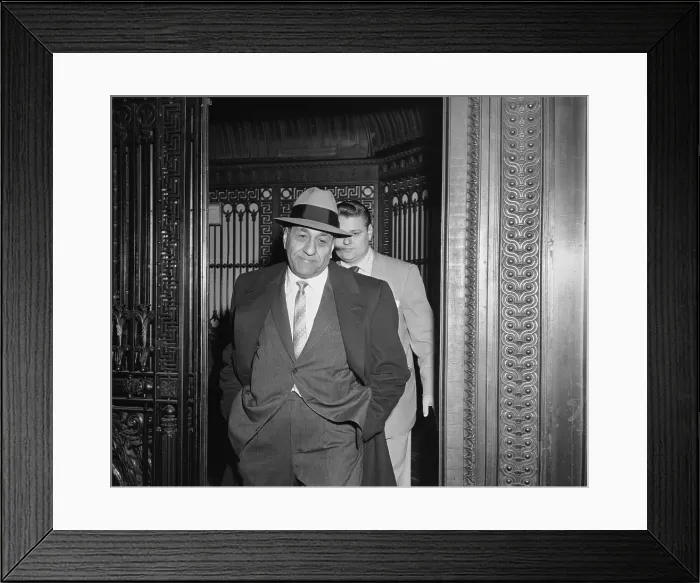 Framed Print : Portrait of Anthony Accardo Framed Print : Portrait of Anthony Accardo