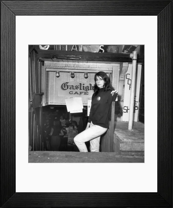 Framed Print : Beatnik in Greenwich Village New York Framed Print : Beatnik in Greenwich Village New York