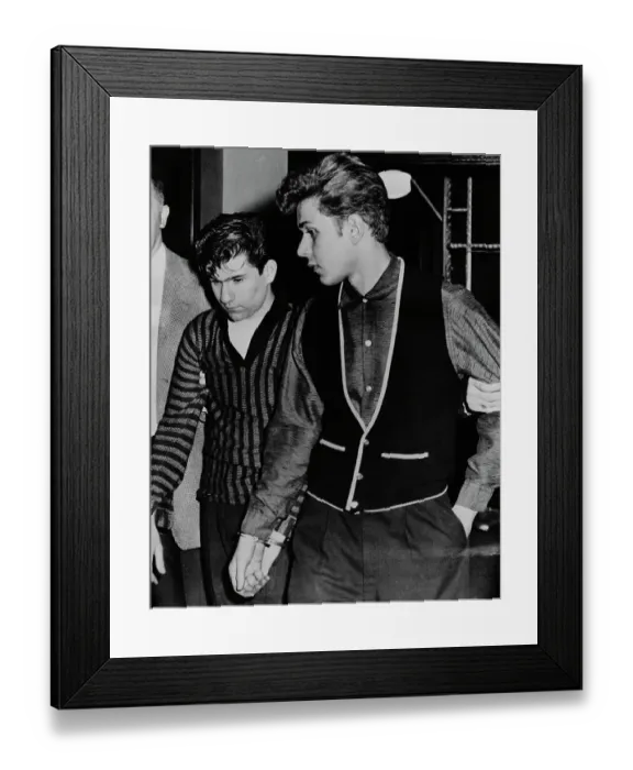 Framed Print : Teenagers Charged