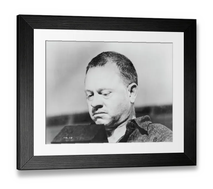Framed Print : Mickey Rooney Playing a Gangster Framed Print : Mickey Rooney Playing a Gangster