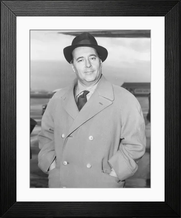 Framed Print : Italian Film Director Roberto Rossellini Framed Print : Italian Film Director Roberto Rossellini