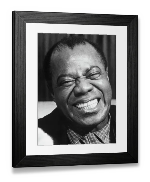 Framed Print : Louis Armstrong Framed Print : Louis Armstrong