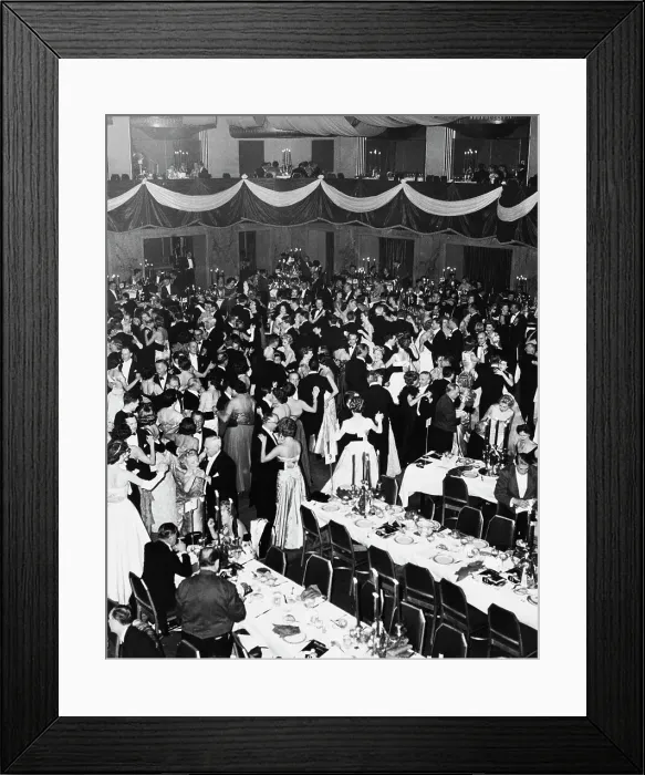 Framed Print : Viennese Opera Ball