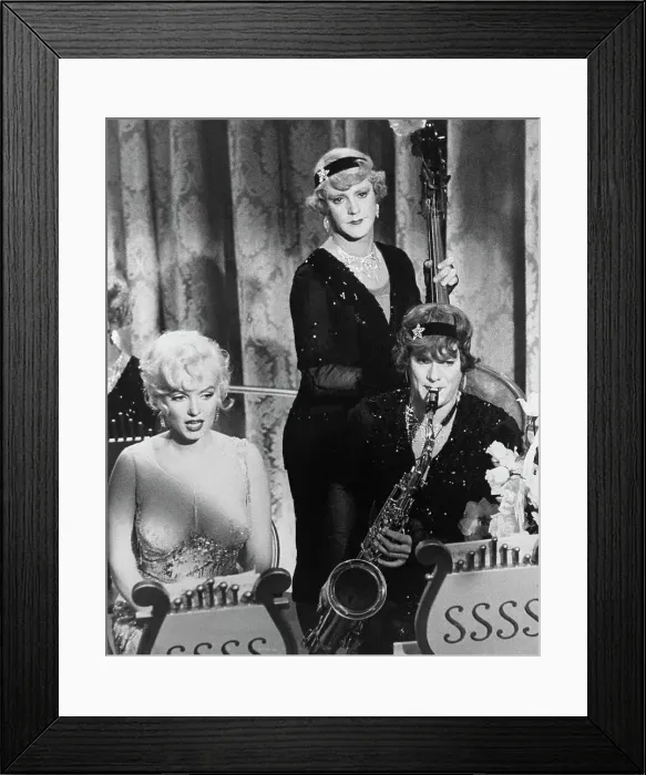 Framed Print : Marilyn Monroe with Actors in Costume Framed Print : Marilyn Monroe with Actors in Costume