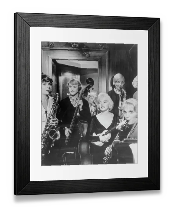 Framed Print : Scene From Some Like It Hot Framed Print : Scene From Some Like It Hot