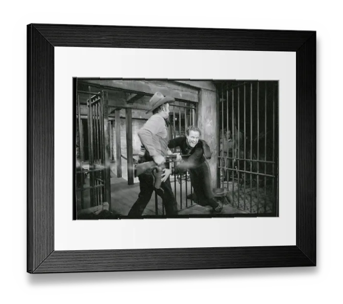 Framed Print : Marlon Brando and Slim Pickens Framed Print : Marlon Brando and Slim Pickens