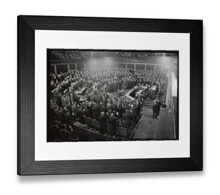 Framed Print : View of the House Chamber Framed Print : View of the House Chamber