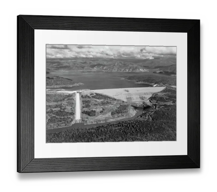 Framed Print : Oroville Dam, California Framed Print : Oroville Dam, California