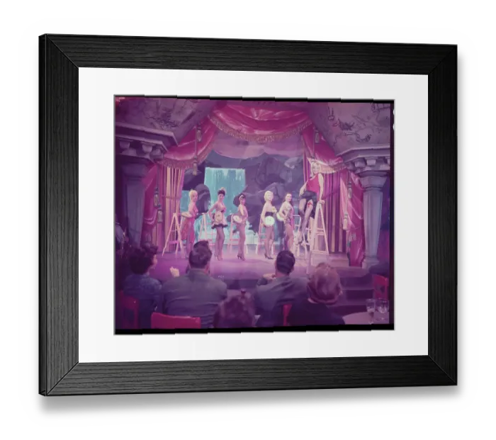 Framed Print : Cast of The Blue Angel During Scene Framed Print : Cast of The Blue Angel During Scene