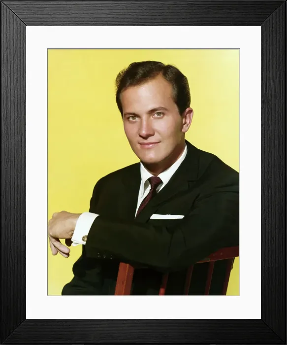 Framed Print : Pat Boone. (Original Caption). Pat Boone starring in the movie Journey Framed Print : Pat Boone. (Original Caption). Pat Boone starring in the movie Journey