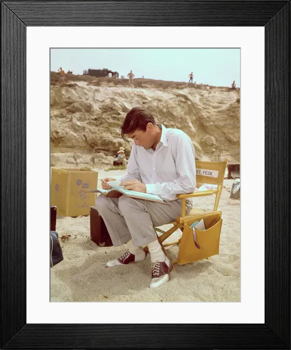 Framed Print : Gregory Peck Wearing Saddle Shoes Framed Print : Gregory Peck Wearing Saddle Shoes
