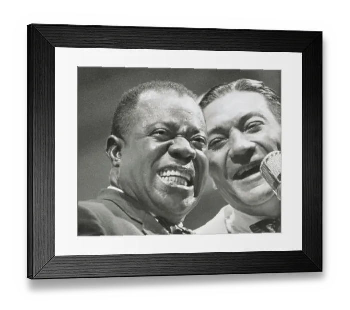 Framed Print : Louis Armstrong and Jack Teagarden Framed Print : Louis Armstrong and Jack Teagarden