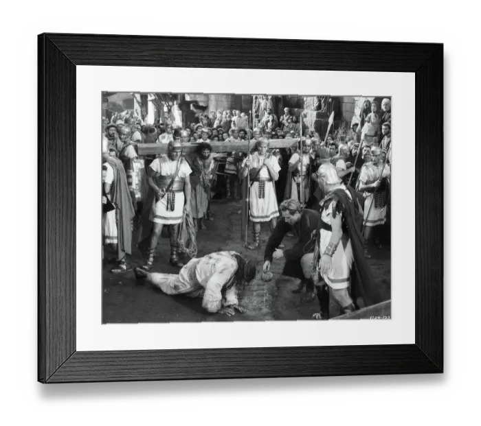 Framed Print : Dramatic Scene from Ben-Hur Framed Print : Dramatic Scene from Ben-Hur