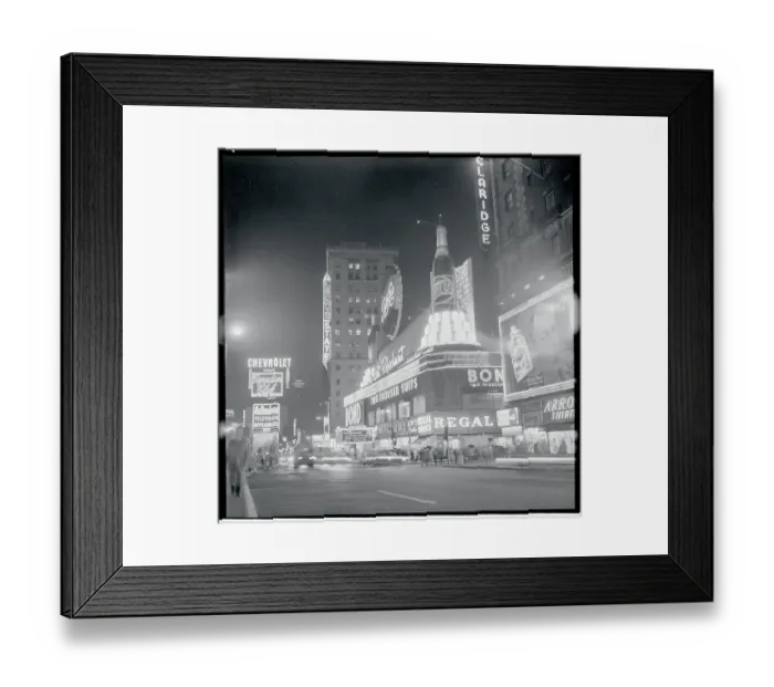Framed Print : Bonds Clothing Store and Loews State Theater Framed Print : Bonds Clothing Store and Loews State Theater