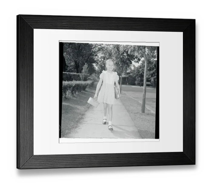 Framed Print : Schoolgirl Audrey Mack Framed Print : Schoolgirl Audrey Mack