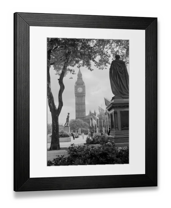 Framed Print : View of Big Ben and Parliament Square Framed Print : View of Big Ben and Parliament Square