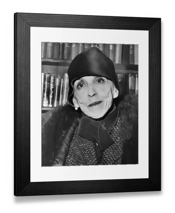 Framed Print : Countess Karen Blixen a.k.a. Isak Dinesen Framed Print : Countess Karen Blixen a.k.a. Isak Dinesen
